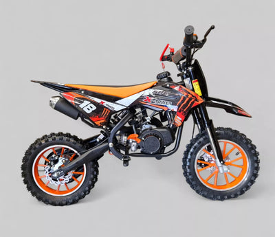 New 50cc kids dirt bike, off road scrambler petrol