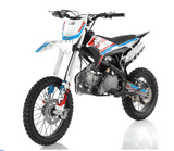 125cc RFN Thunder Dirt Bike - Big Wheel - 17"/14" - MotoX1 Motocross ATV 