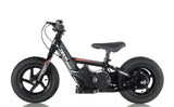 FEBRUARY PRE ORDER -  12” Kids Electric Bike - Black - MotoX1 Motocross ATV 