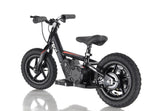 FEBRUARY PRE ORDER -  12” Kids Electric Bike - Black - MotoX1 Motocross ATV 