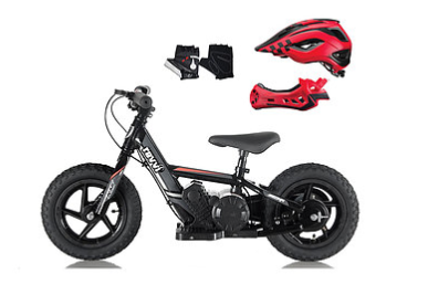FEBRUARY PRE ORDER - Revvi 12” Kids Electric Balance Bike - BUNDLE OFFER! - MotoX1 Motocross ATV 