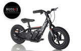 FEBRUARY PRE ORDER -  12” Kids Electric Bike - Black - MotoX1 Motocross ATV 