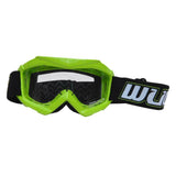 BLUE - Wulfsport Cub Tech Motocross Goggles Kids Youth MX Off Road Dirt Bike Goggles - MotoX1 Motocross ATV 