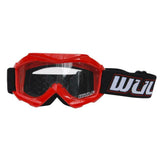 BLUE - Wulfsport Cub Tech Motocross Goggles Kids Youth MX Off Road Dirt Bike Goggles - MotoX1 Motocross ATV 