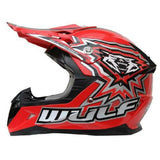 WULFSPORT CUB FLITE-XTRA  KIDS MX HELMET - BLACK - MotoX1 Motocross ATV 