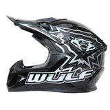 WULFSPORT CUB FLITE-XTRA  KIDS MX HELMET - YELLOW - MotoX1 Motocross ATV 